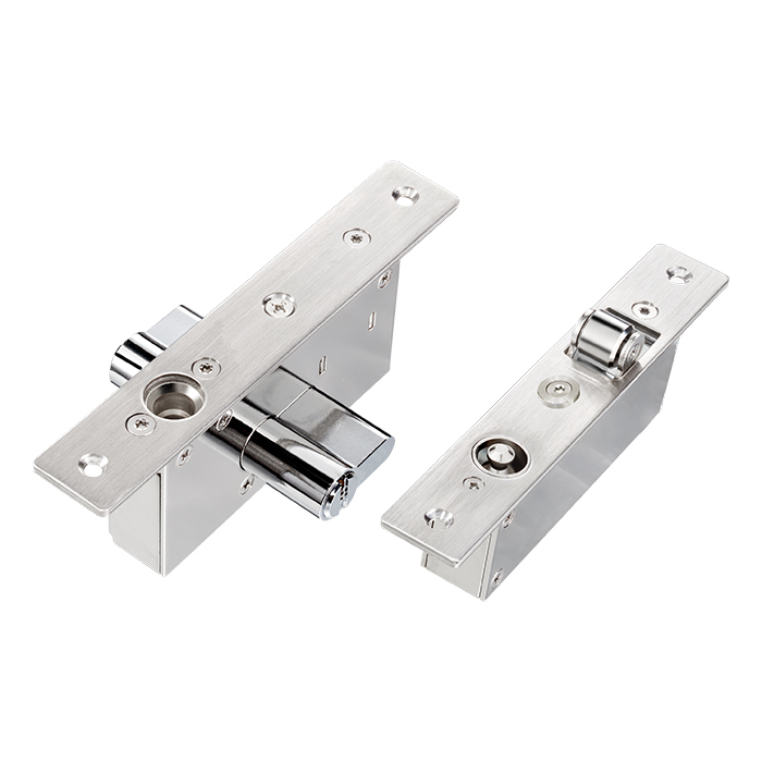 SS-320B ELEKTRISCHES SCHIEBETÜR-SCHLOSS / ZYLINDER / 12V DC / FAIL SECURE