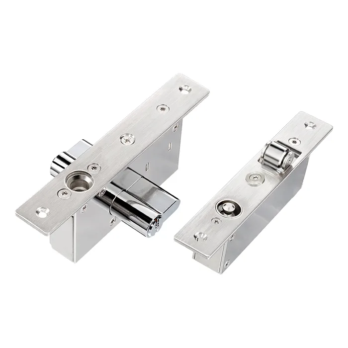 SS-320B Elektrisches Schiebetürschloss / Bolzen / Zylinder / 12V DC / Fail Secure
