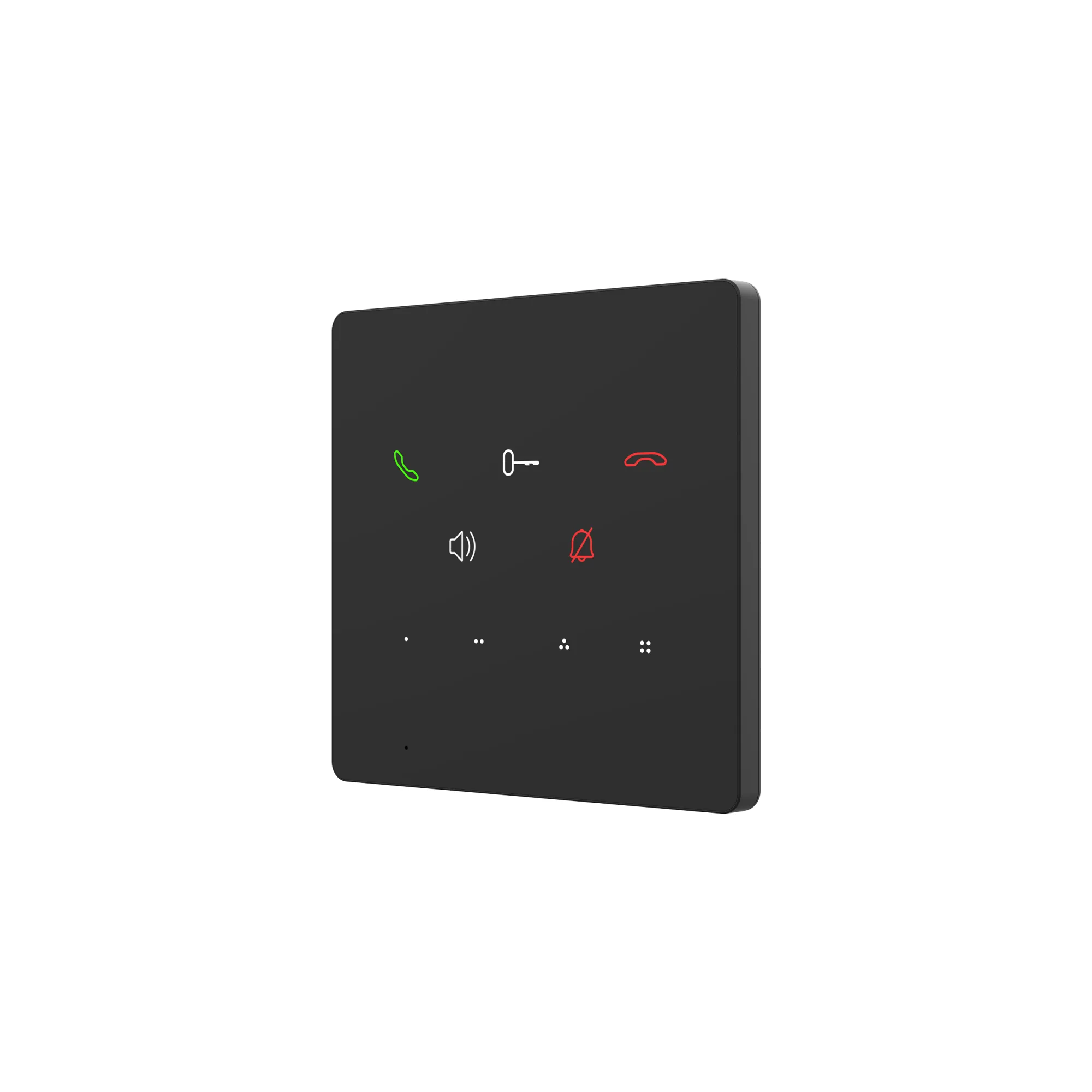 AE-2W-AMB / Audio-Innenstation / Touch-Tasten / 2-Draht BUS / Schwarz
