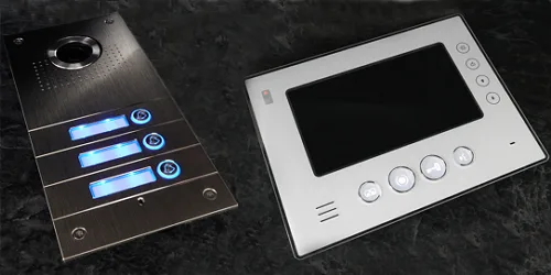 3-FAM. 2-DRAHT VIDEO-TÜRSPRECHANLAGEN SET´S